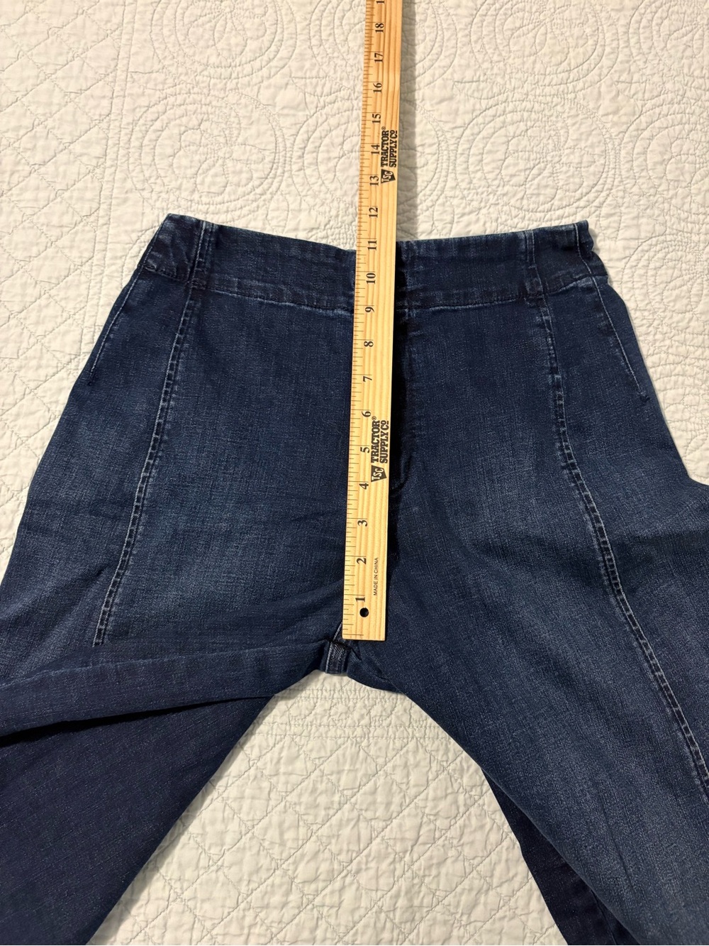 Anthropologie Maeve high rise palazzo jeans. Size 27. - Picture 9 of 12